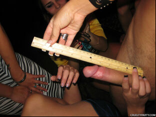 Crueltyparty demonstrate how gang honies pummel one fellow