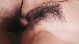 Mind-blowing japanese babe with hairy pussy pulverized firm